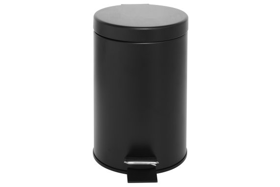 3L Pedal Bin - Black - Front Cutout