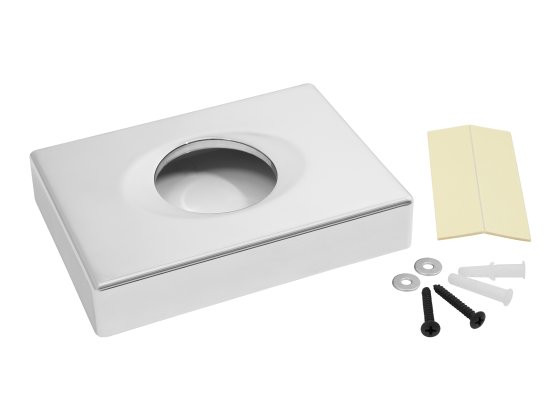 Hygiene Bag Dispenser - Chrome - Fixings